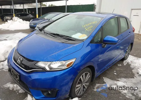 2015 Honda Fit Ex/Ex-L from USA, damaged, VIN 3HGGK5H87FM745870